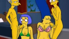 Simpsons porn cartoon parody