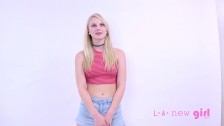 Teen fucked by fake agent at casting audition photoshoot